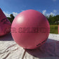 Custom Round Inflatable Racing Marker Buoys Pink Colour Open Water Ultra Swim