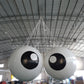 PVC Eye Balls Balloons Inflatable Eyes Decoration Balloons