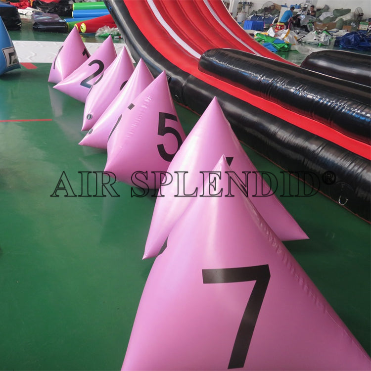 Custom Pyramid Inflatable Yacht Racing Marker Buoys Regatta Race Marks ...