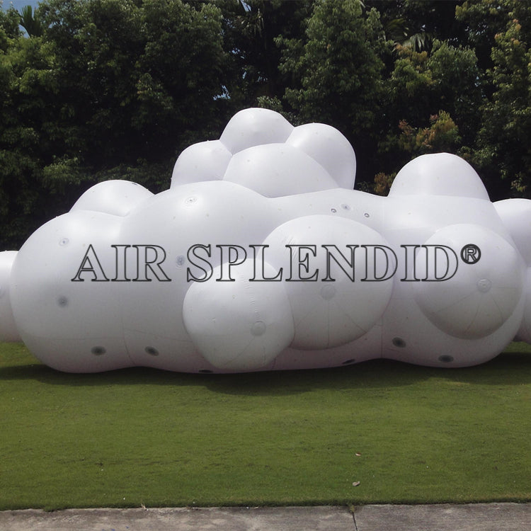 Inflatable Snow Decoration PVC Helium Parade Balloons Snow