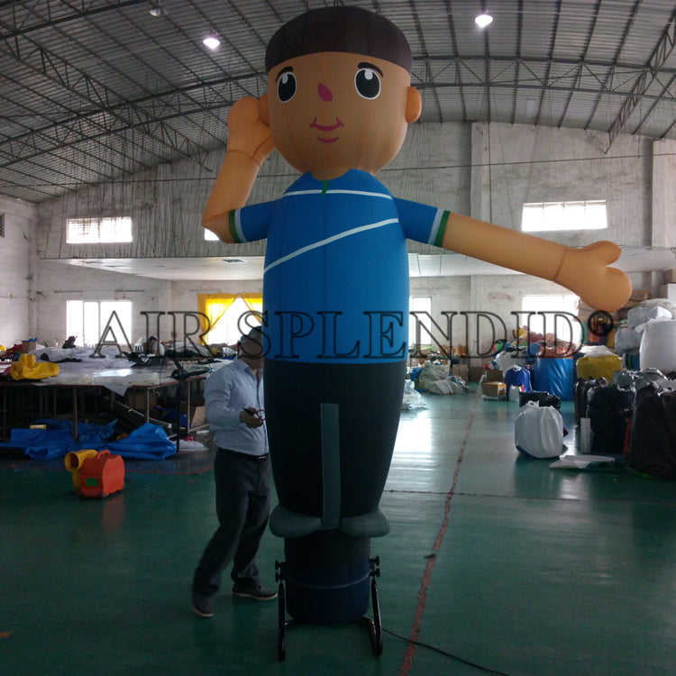 Inflatable Wavy Tube Man Air Dancers Advertising Sky Dancers