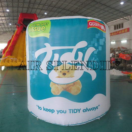 Custom Giant Inflatable Toilet Papers Replicas Advertising