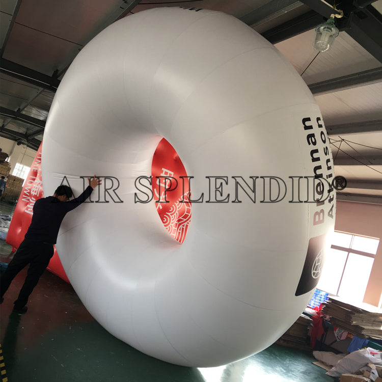 PVC Helium Donuts Balloons Marketing Inflatable Donuts Advertising