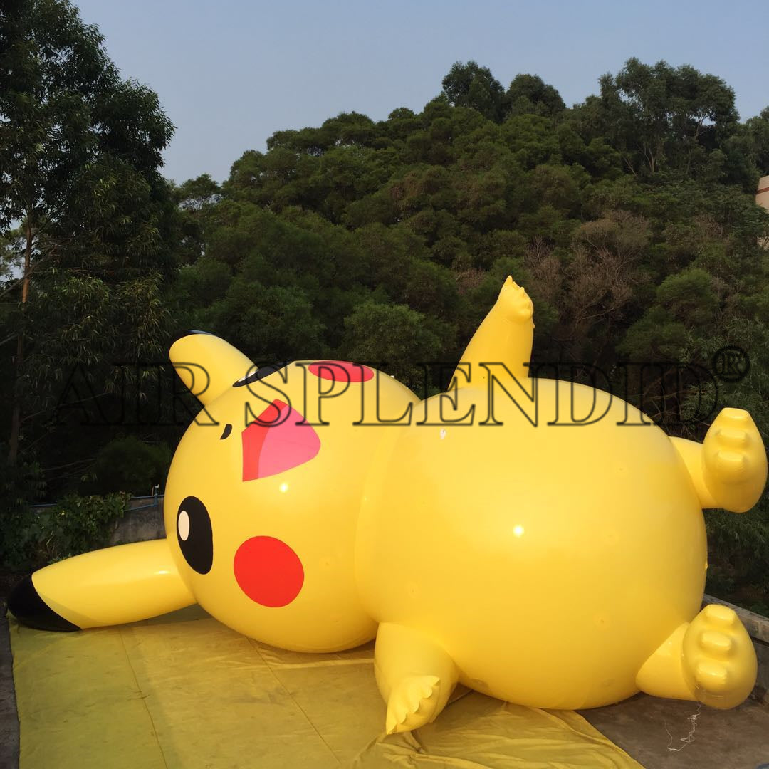 Giant PVC Helium Inflatable Pikachu Replica Parade Balloons Decoration ...
