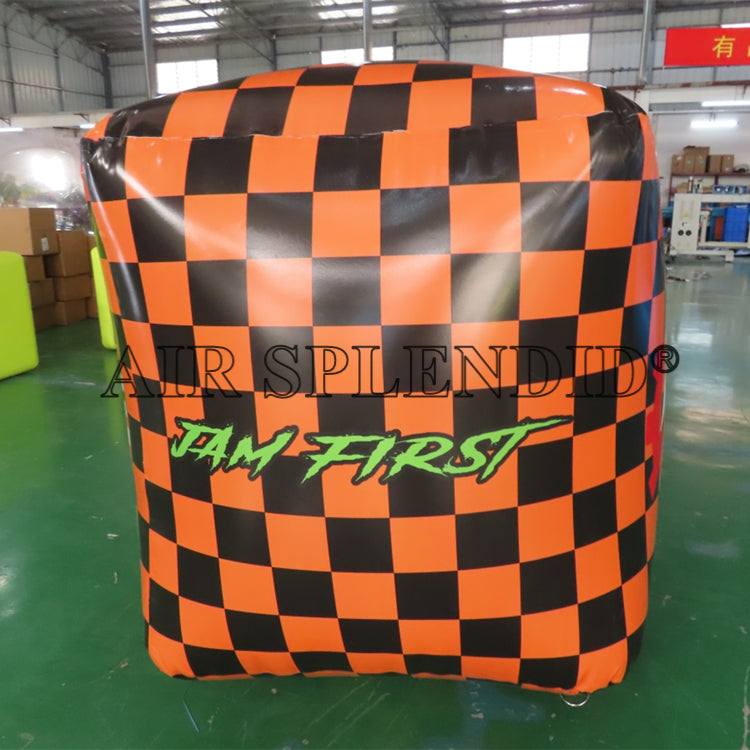 Custom Rectangle Full-Printed Inflatable Race Marks Marker Buoys Advertising