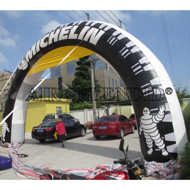 Inflatable Rainbow Archway Marketing