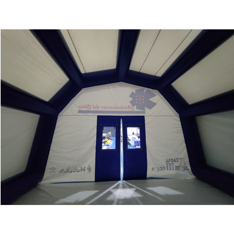 Doulble Chambers Inflatable Hospital Medical Emergency Shelter Tent ...