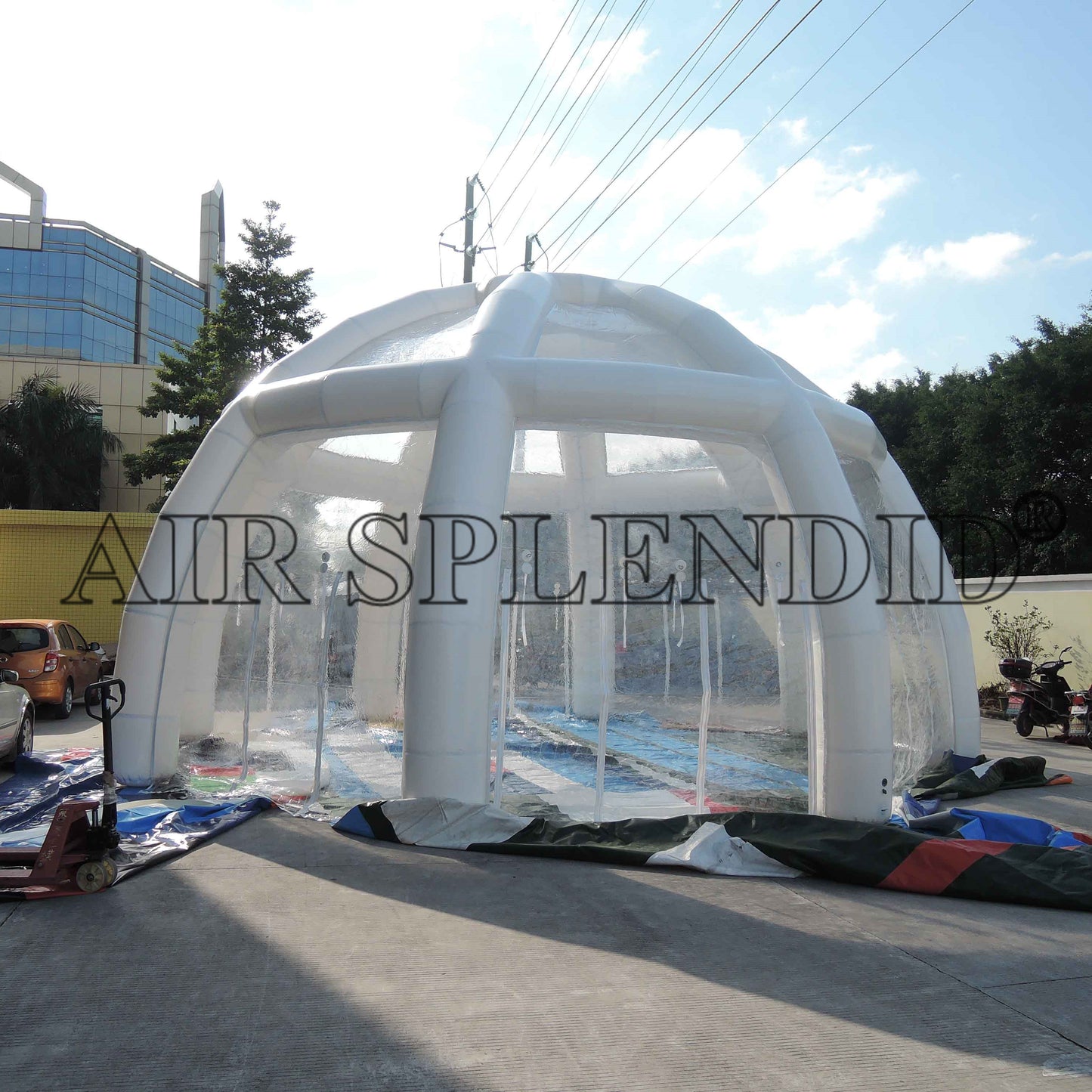 Giant Transparent Inflatable Dome Event Tent