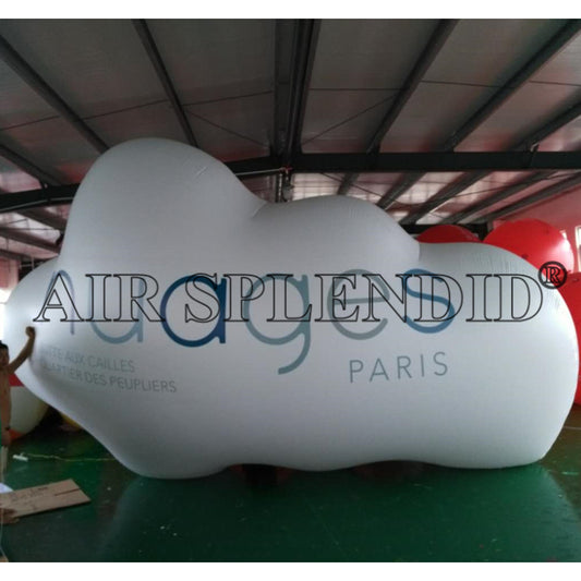 PVC Helium Inflatable Parade Clouds Advertising Aerial Marketing Paris