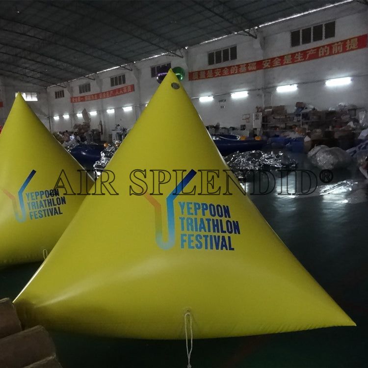 Custom Inflatable Pyramid Triathlon Racing Marks Marker Buoys Australi –  airsplendid