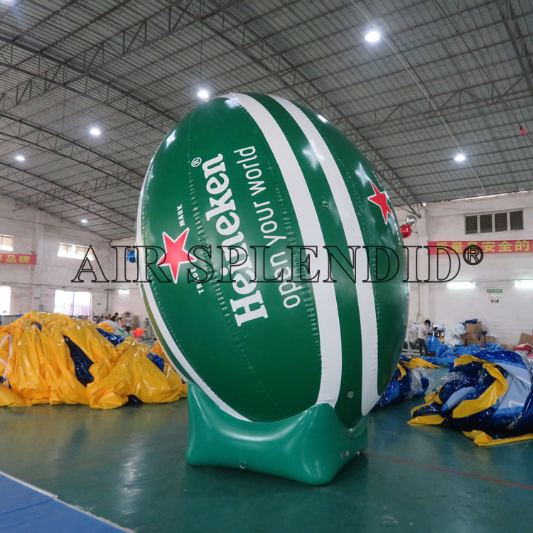 Giant Inflatable Rugby Footballs Replicas Advertising