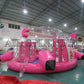 Inflatable Peppa Pig Replicas Transparent Igloo Tents Decoration