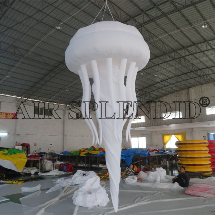 LED Lighting Inflatable Jellyfish Stage Decoration For Event