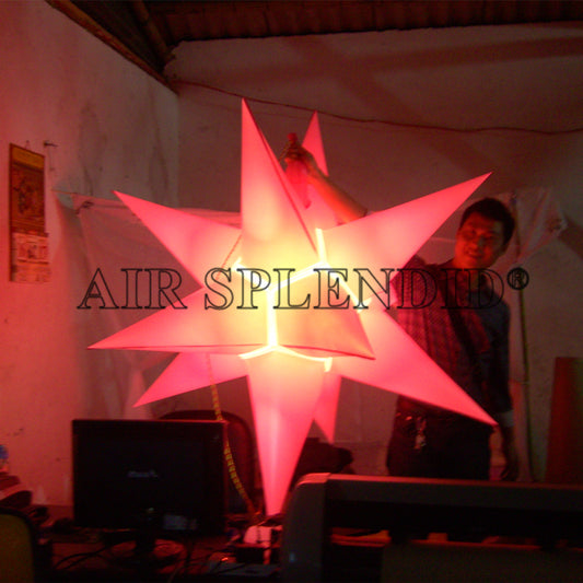 led Lighting Inflatable Stars Replicas Event Stage Decoration
