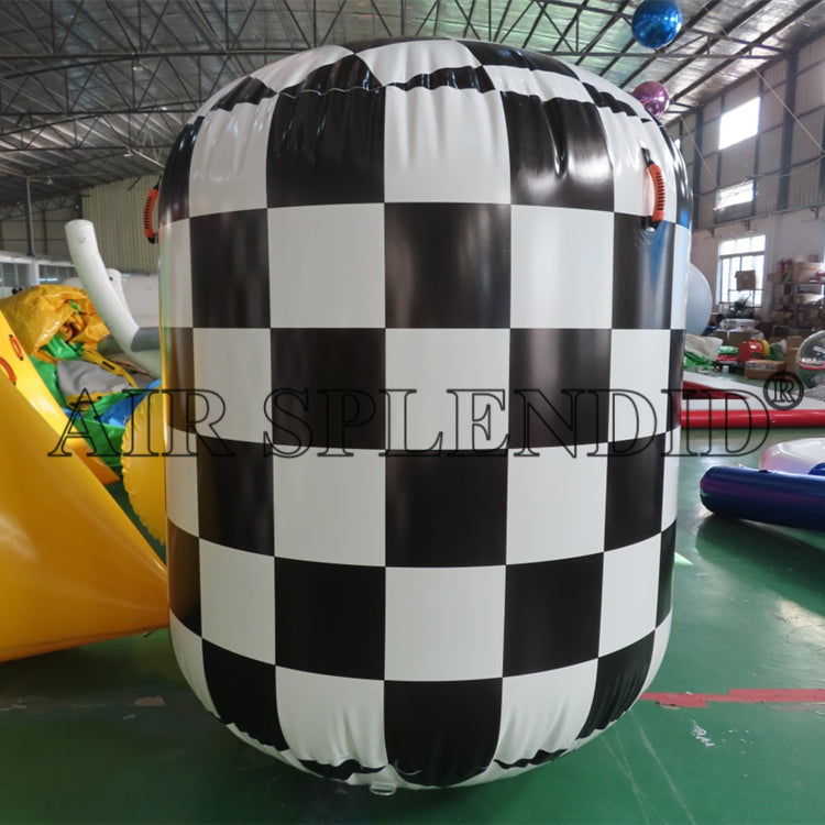 Custom Cylindrical Inflatable Perimeter Marine Traffic Buoys