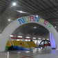 Custom Inflatable Rainbow Archway For Running Events