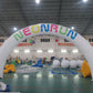 Custom Inflatable Rainbow Archway For Running Events