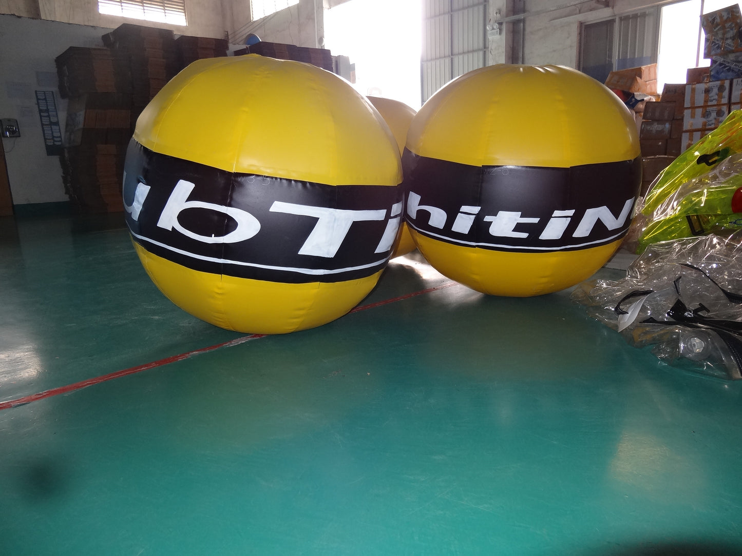 Round Inflatable Racing Marker Buoys